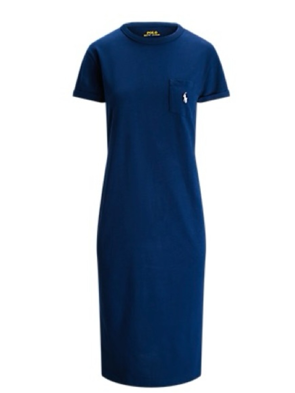Polo Ralph Lauren Cotton Navy Blue T-Shirt Dress w/ pocket  – Size M